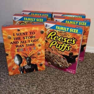Travis Scott Special Edition Reese’s Puffs Cereal